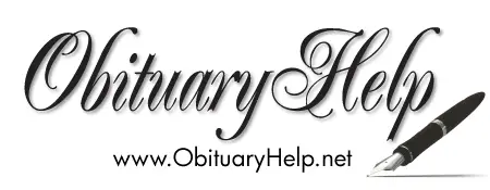 Obituary template logo
